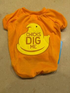 Peeps Dog T Shirt Size Small NWT